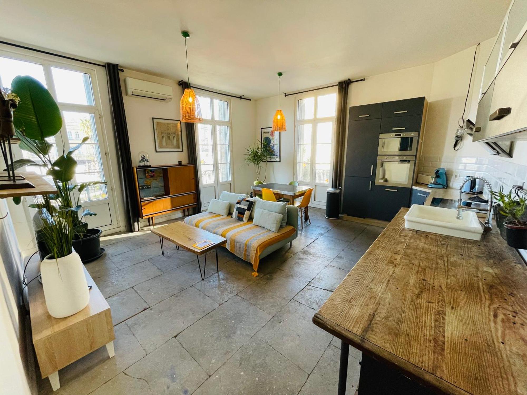 Climatise 50m2 Proche Centre Et Gare Apartamento Montpellier